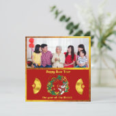 うさぎ中国のの新年 シーズンカード (スタンド正面)