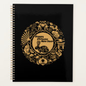 うさぎ中国のの新年 プランナー手帳 (正面)