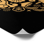 うさぎ中国のの新年 ポスター (角)