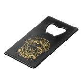 うさぎ中国のの旧正月 クレジットカード栓抜き (正面アングル)