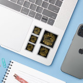 うさぎ中国のの旧正月 シール (ノートパソコンとiPhone)