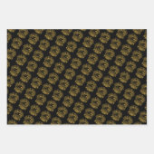 うさぎ中国のの旧正月 ラッピングペーパーシート (正面3)