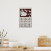 うさぎ中国のカレンダーのポスター ポスター (キッチン)