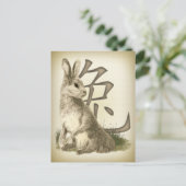 うさぎ中国の新年 シーズンポストカード (スタンド正面)