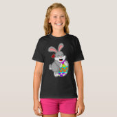 うさぎ卵 Tシャツ (正面フル)