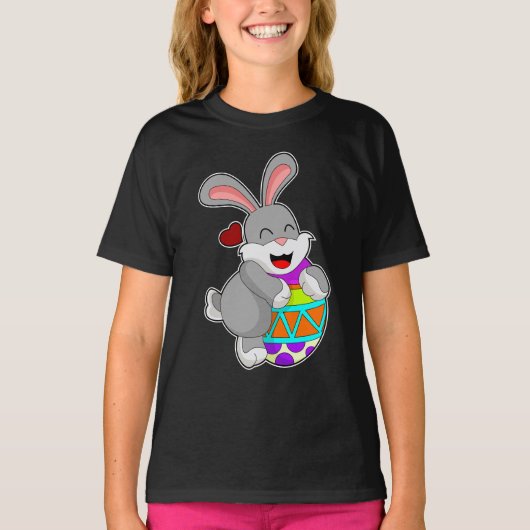 うさぎ卵 Tシャツ (正面)
