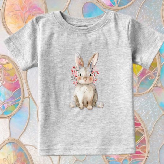 うさぎ好きTシャツ ベビーTシャツ
