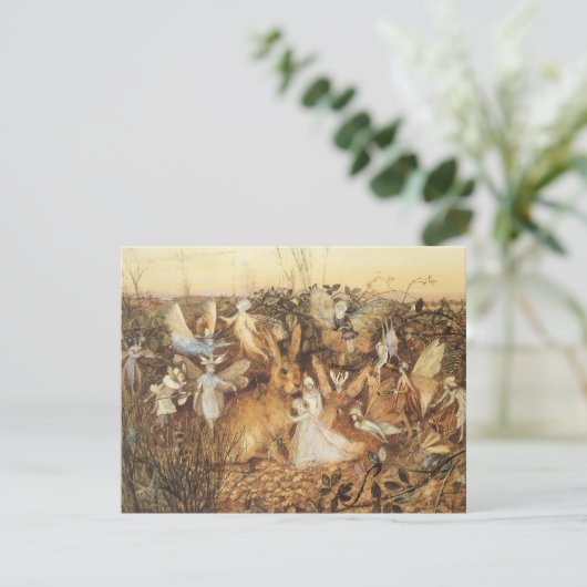 うさぎ妖精たちの間で、ヴィンテージ童話 (スタンド正面)