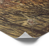 うさぎ妖精たちの間で、ヴィンテージ童話 ポスター (角)