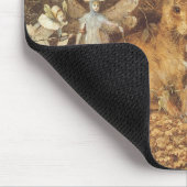 うさぎ妖精たちの間で、ヴィンテージ童話 マウスパッド (コーナー)