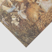 うさぎ妖精たちの間で、ヴィンテージ童話 薄葉紙 (詳細)