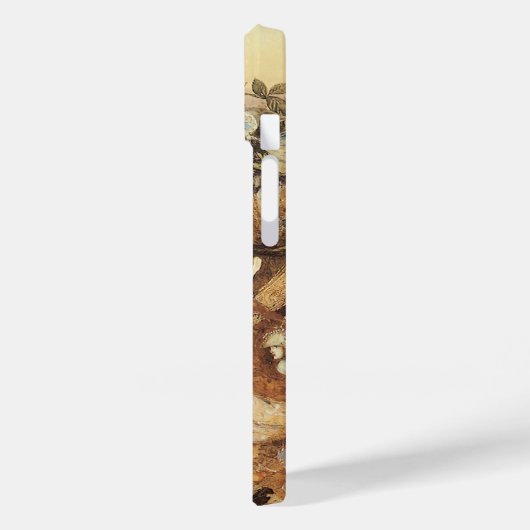 うさぎ妖精たちの間で、ヴィンテージ童話 Case-Mate iPhoneケース (裏面 / 左)