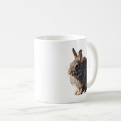 うさぎ座る コーヒーマグカップ (正面右)