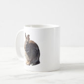 うさぎ座る コーヒーマグカップ (正面左)