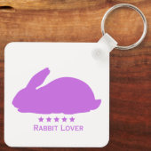 うさぎ恋in紫 キーホルダー (裏面)