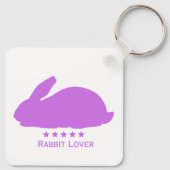 うさぎ恋in紫 キーホルダー (裏面)