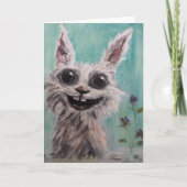 うさぎ折りグリーティングカード カード (正面)