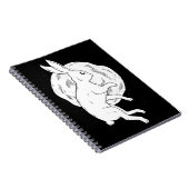 うさぎ月 ノートブック (右側)