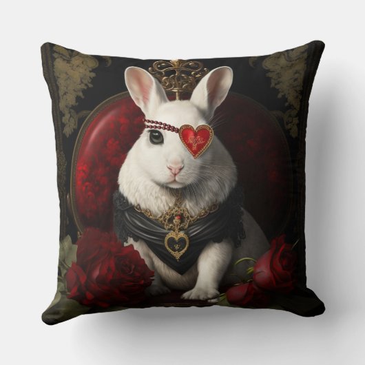 うさぎ枕ファンタジー枕バレンタインウサギ クッション (裏面)