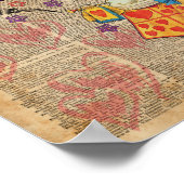 うさぎ歓迎…不思議の国のアリス ポスター (角)