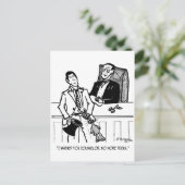 うさぎ漫画2647 ポストカード (スタンド正面)