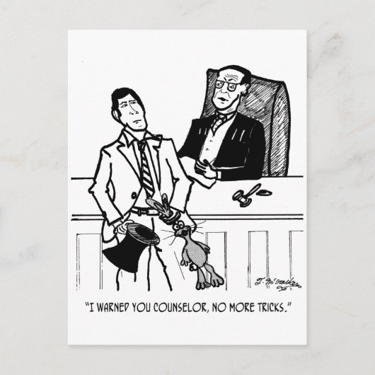 うさぎ漫画2647 ポストカード (正面)