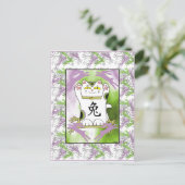 うさぎ猫のぶどう年 シーズンポストカード (スタンド正面)