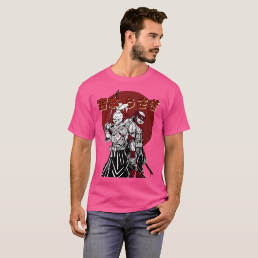 うさぎ用心棒忍者亀 Tシャツ (正面フル)