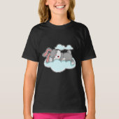 うさぎ眠る雲 Tシャツ (正面)