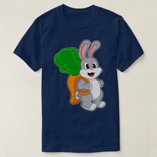 うさぎ瞳バックパック学校 Tシャツ (デザイン正面)