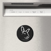 うさぎ磁石の不認可 マグネット (インサイチュ (食洗機))