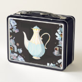 うさぎ穴弁当箱を下へ メタルランチボックス (裏面)