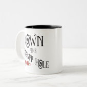 うさぎ穴 ツートーンマグカップ (正面左)