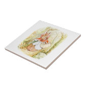 うさぎ老婦人(小さな赤い乗馬フード) (B Potter) タイル (側面)