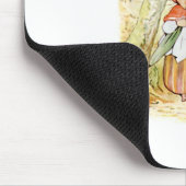 うさぎ老婦人（小さな赤い乗馬フード） (B Potter) マウスパッド (コーナー)