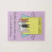 うさぎ読の周り気に ジグソーパズル (横)