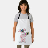 うさぎ警察官マイク エプロン (インサイチュ)