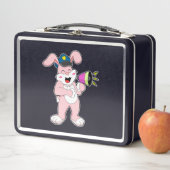 うさぎ警察官マイク メタルランチボックス (インサイチュ)