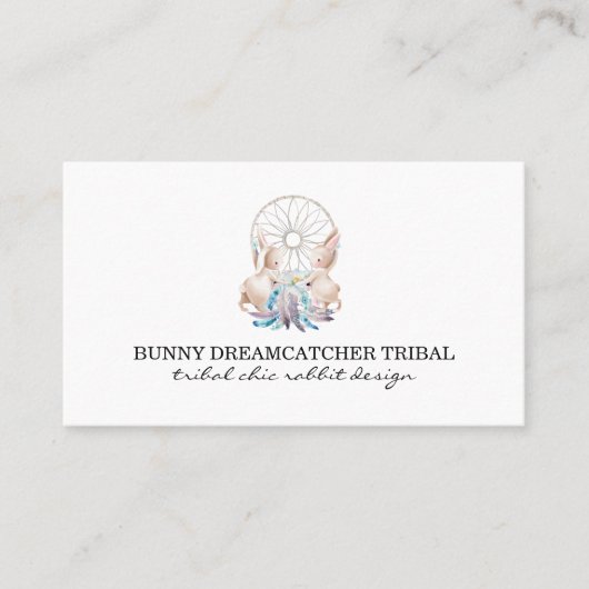 うさぎ部族のシグネチャードリーマッサー 名刺 (正面)