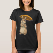 うさぎ雨傘 Tシャツ (正面)