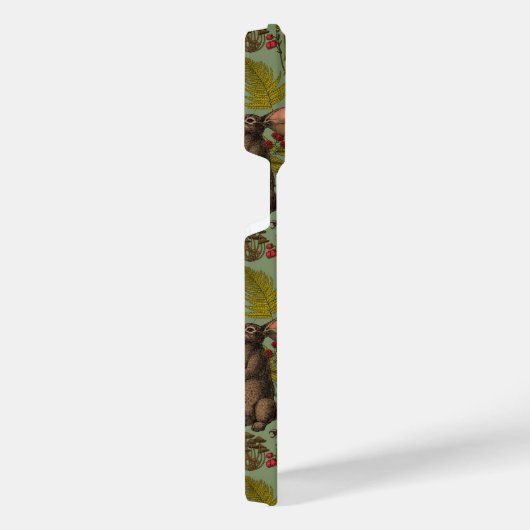 うさぎ電話代 iPhoneケース (右側面)