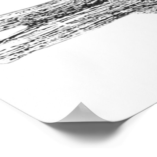 うさぎ鴨の錯覚うさぎかダックか ポスター (角)