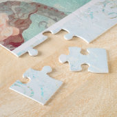 うさぎ、アリス、不機嫌帽子屋 ジグソーパズル (側面)