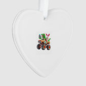 うさぎ ティラノサウルス イースター モンスター トラック 恐竜 面白い少年K オーナメント (正面)