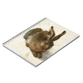 うさぎ，ハレバイデューラーヴィンテージ自然アート， 1502いいえ ノートブック (左側)