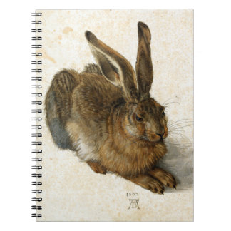 うさぎ，ハレバイデューラーヴィンテージ自然アート， 1502いいえ ノートブック