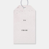 うさぎ パステルピンクの誕生日 ギフトタグ (裏面)