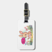 うさぎ ラゲッジタグ (正面縦)