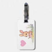 うさぎ ラゲッジタグ (裏面縦)