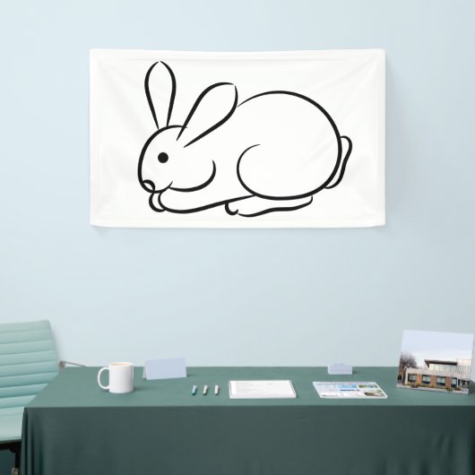 うさぎ 横断幕 (トレードショー)